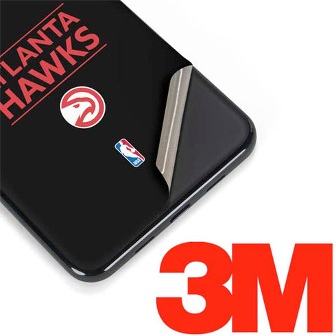 NBA Atlanta Hawks Standard - Black Google Pixel 3a XL Skin